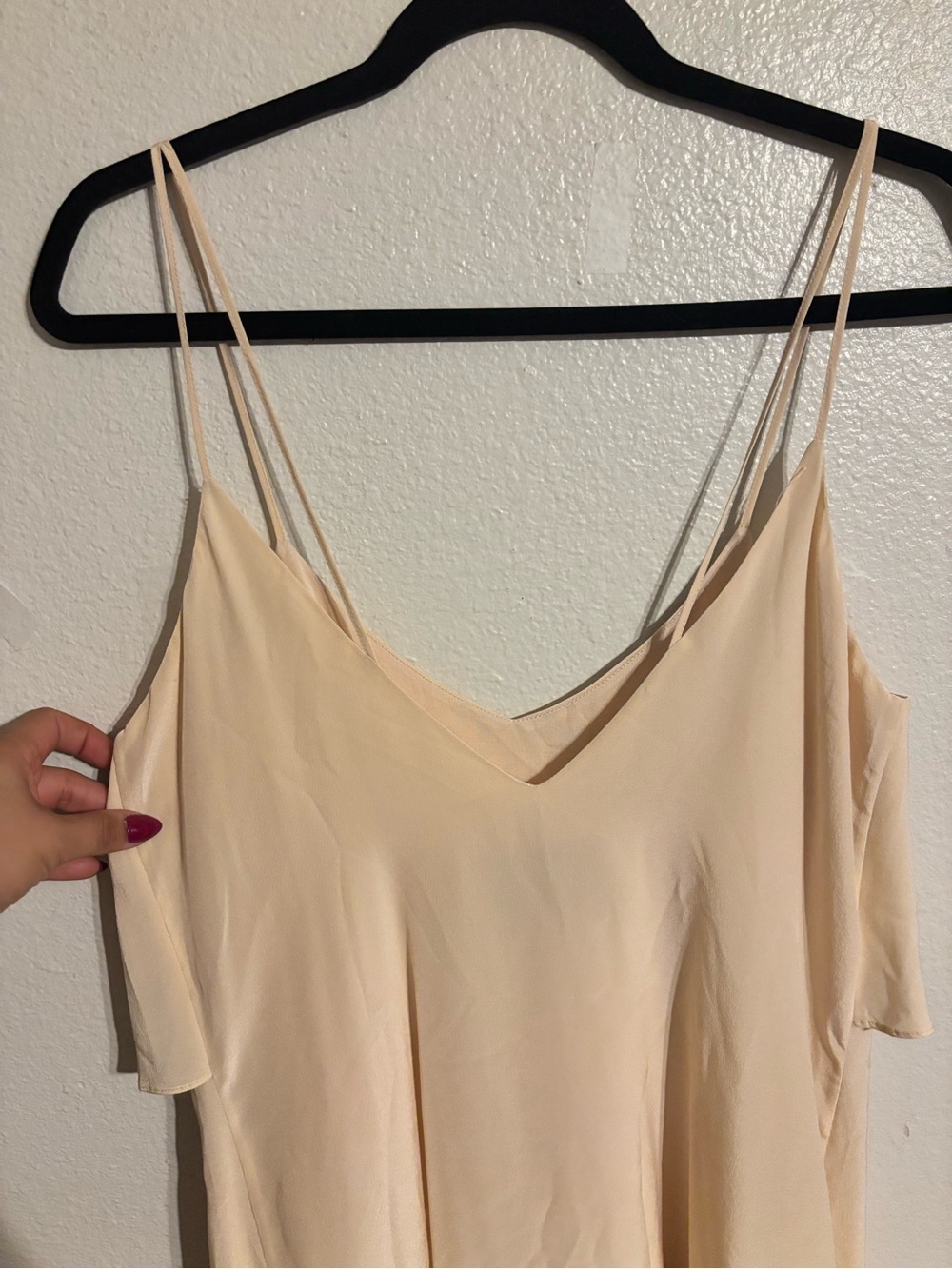 Rory Beca Fina Deep V Back Dress in Frosty - Picture 7 of 9